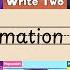 Write 0 9 Compilaton Number Formation Songs