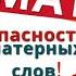 Почему нельзя материться Опасность мата и бранных слов Чем опасен мат для человека