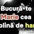 Rugaciunea Bucura Te Sfanta Marie