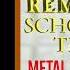 NO SFX Schoolhouse Trouble Metal Updated Baldi S Basics Classic Remastered