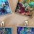 Alcohol Ink Pendants Make Gorgeous Alcohol Ink Abstracts For Pendants All New 2021