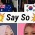 Who Sang It Better Say So Australia Netherlands South Korea Indonesia Doja Cat Shorts