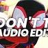 Look Don T Touch Odetari Carde Clair Edit Audio