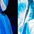 Evolution Of Elsa S Let It Go Frozen Dress Transformation Magic In Disney Parks DIStory Ep 30