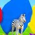 5 Giant Duck Cartoon Cow Giraffe Elephant Lion Paint Wild Animals Crossing Fountain Animation 4