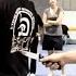 KRAV MAGA TRAINING How To Disarm A Knife In Your Back