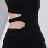 Summer New Plus Size Three Colors Hollow Ring Linked Sexy Skinny Playsuit CA001116