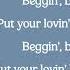 Madcon Beggin Lyrics