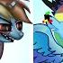 VS Rainbow EXE OG VS OLD VS NEW FNF MODS My Little Pony Rainbow Dash