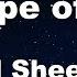 和訳 Shape Of You Ed Sheeran