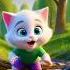 Котенок забрал уточку мультик Cats нейросеть Cartoon Aiart Aicat Cartoon Dalle3 кот